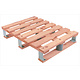 Palete Düsseldorf 800x600x120mm - Reforçada com metal - Usada