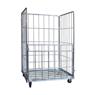 Roll container para lavandarias, galvanizado, 1200x800x1800mm
