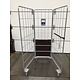 Roll container, de 3 laterais, galvanizado, 820x655x1900mm - Usado