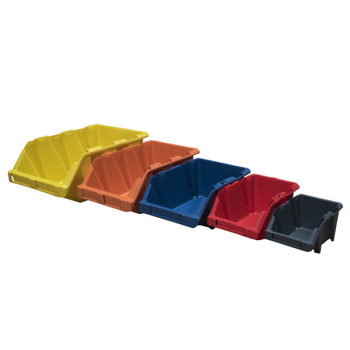 Estante para 118 caixas de armazenagem 1150x850x1530 mm - dupla face