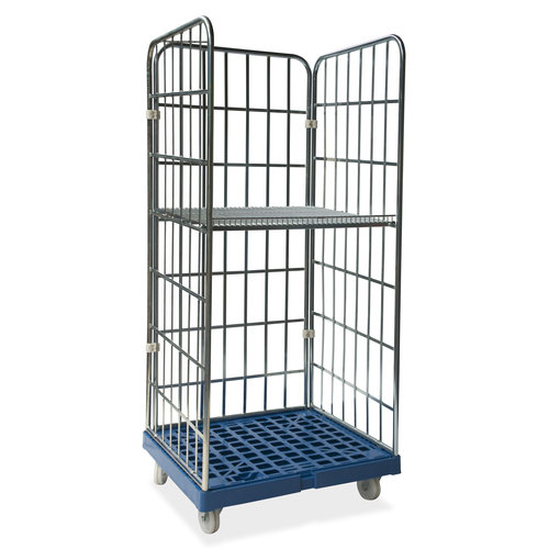 Prateleira de metal 800x660mm - para roll container