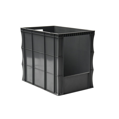 Caixa Euronorm 600x400x500mm – 100 litros- frente aberta