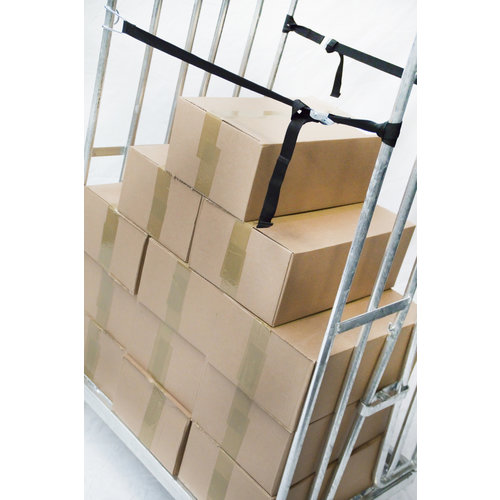 Roll container com duas laterais, 870x600x1690 mm - AGF