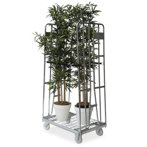 Roll container com duas laterais, 870x600x1690 mm - AGF