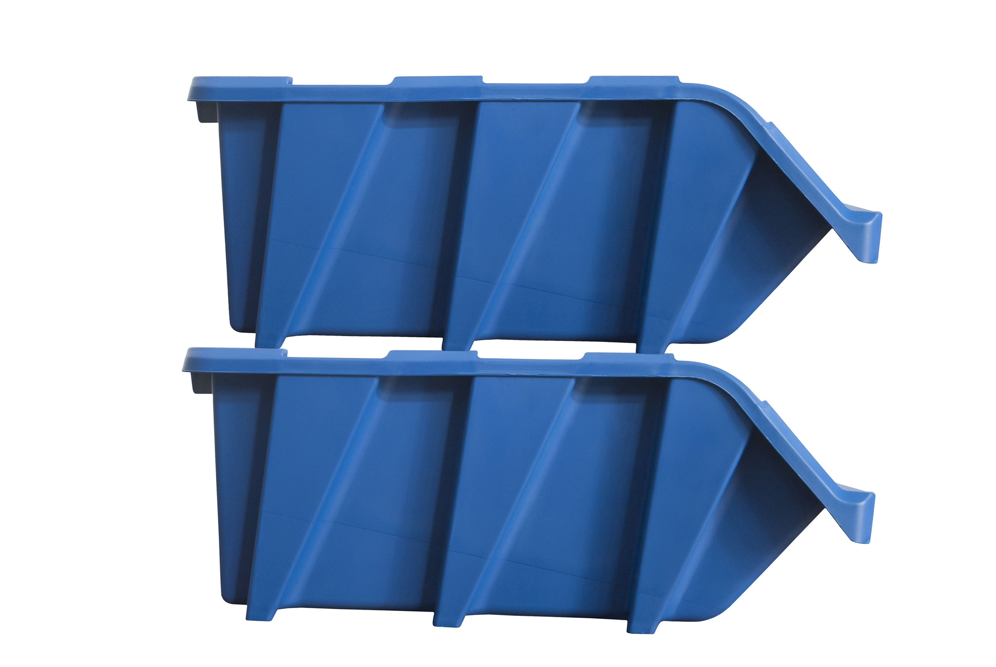 Caixas de Arrumação Empilháveis VIDAXL 20 Pçs. Plástico Azul