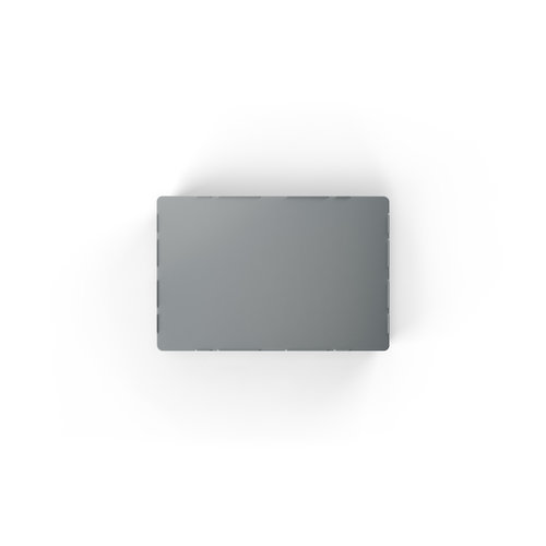 Palete de higiene robusta 1200x800x155 mm - Plástico HDPE - Com Rebordo