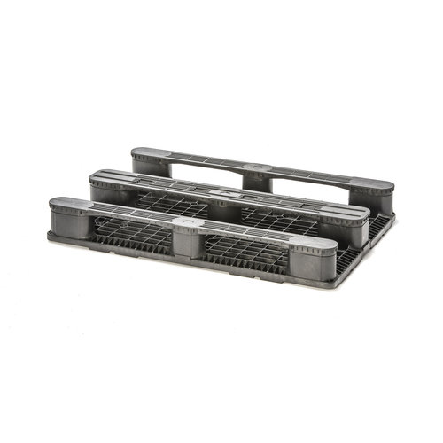 Palete pesada 1200x800x157 mm - plástico PP Reciclado, robusta