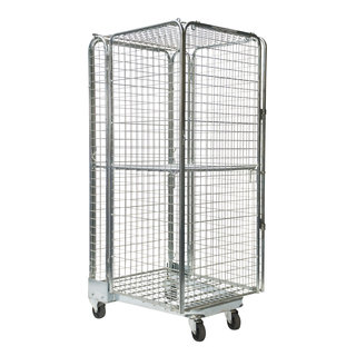 Roll container de segurança 850x735x1690mm - Usado