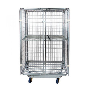 Roll container segurança 1200x800x1800mm - encaixável
