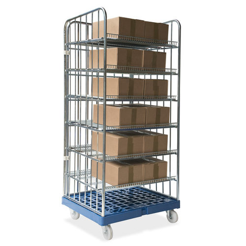 Prateleira de metal 800x660mm - para roll container