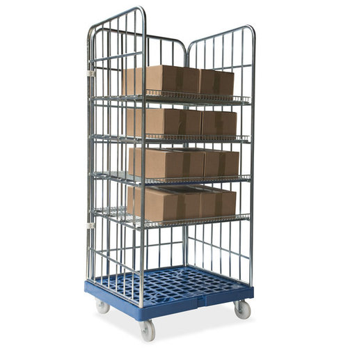 Prateleira de metal 800x660mm - para roll container