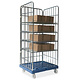 Prateleira de metal 800x660mm - para roll container