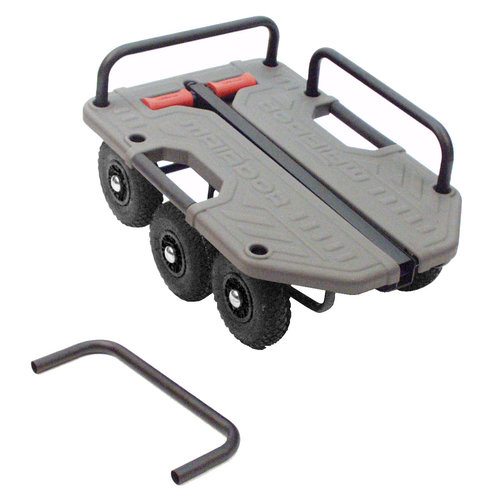 Dolly Matador, especialmente grande, com 6 rodas com enchimento de ar, 985x640x350mm