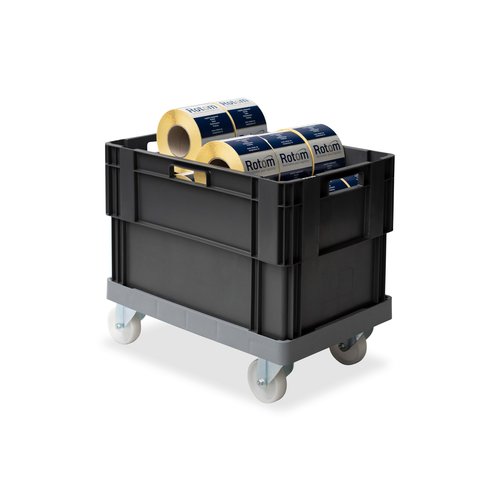 Dolly para caixas Euronorm 600x400x180mm