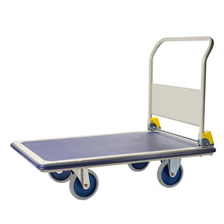 Carrinho de plataforma Prestar com pega semi-aberta - 1240x790x1345mm