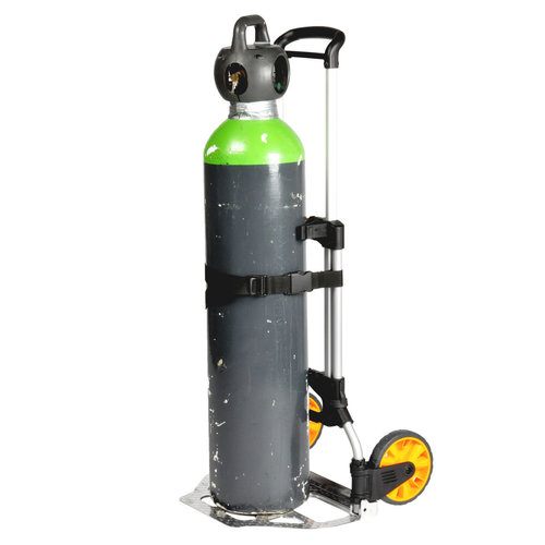 Carrinho de mão Matador GH-150 Plus, alumínio, rebatível, Pá 490x330mm