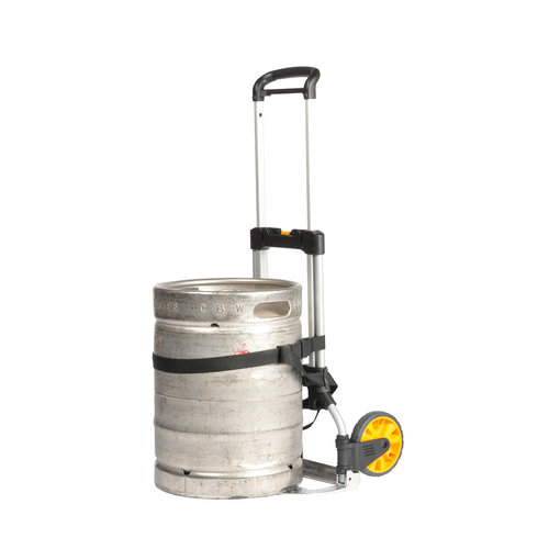 Carrinho de mão Matador GH-150 Plus, alumínio, rebatível, Pá 490x330mm