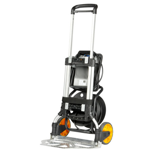 Carrinho de mão Matador GH-150 Plus, alumínio, rebatível, Pá 490x330mm