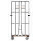 Roll container 800x680x1670mm - Fundo de madeira - Usado