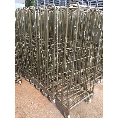 Roll Container para venda a retalho, empilhável 815x645x1730mm – Usado
