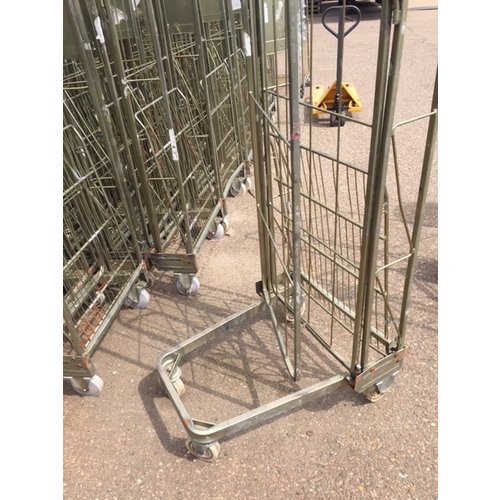Roll Container para venda a retalho, empilhável 815x645x1730mm – Usado