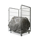 Roll container para lavandarias, galvanizado a quente, 1200x1000x1800mm