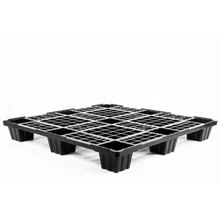 Palete Plástico  Exportação - 1100x1100x135mm - Industrial