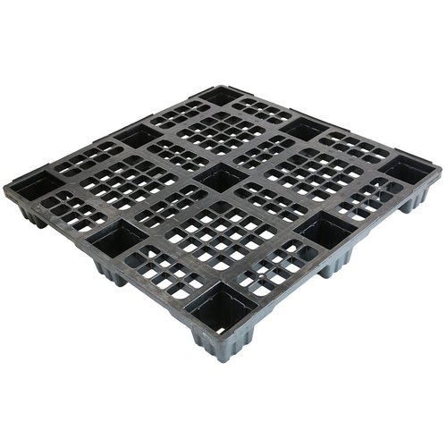 Palete Plástico  Exportação - 1100x1100x135mm - Industrial