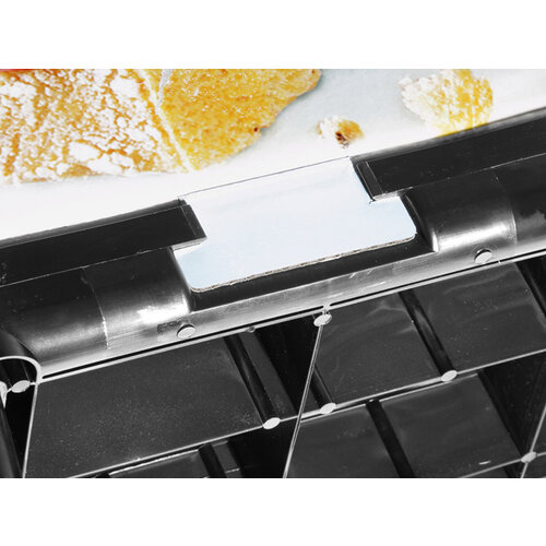 Palete Plástica Exposição 600x400 - 4 tacos, perfurada /Ref. Mistas - Usada