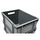 Caixa plástico empilhável 400x300x290mm - 25 litros