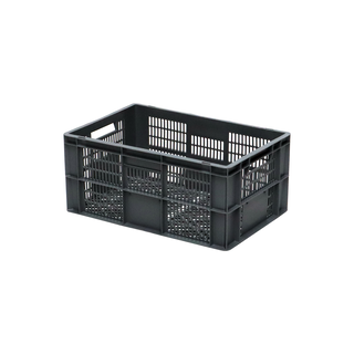 Caixa Euronorm, perfurada, 52 litros, 600x400x270mm