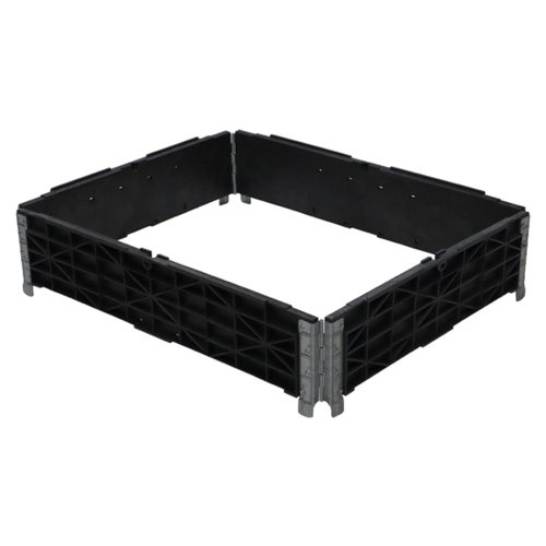 Colar de plástico para palete 1000x800 mm - 4 dobradiças