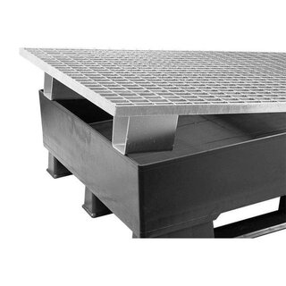 Grade de drenagem 1180x780x162mm - metal - para artigo 25836