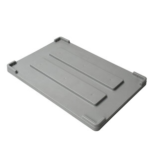 Tampa de plástico para contentor plástico, 1210x810x40mm - Usada