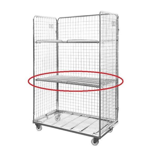 Prateleira em metal para Roll Container, 1150x750mm