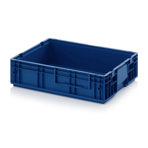Caixa KLT 594x396x147mm - 25 L - Plástico PP - Azul