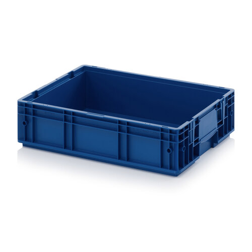 Caixa KLT 594x396x147mm - 25 L - Plástico PP - Azul