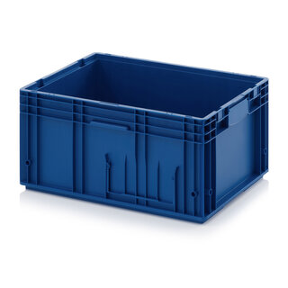 Caixa KLT 594x396x280mm  - Plástico PP - Azul