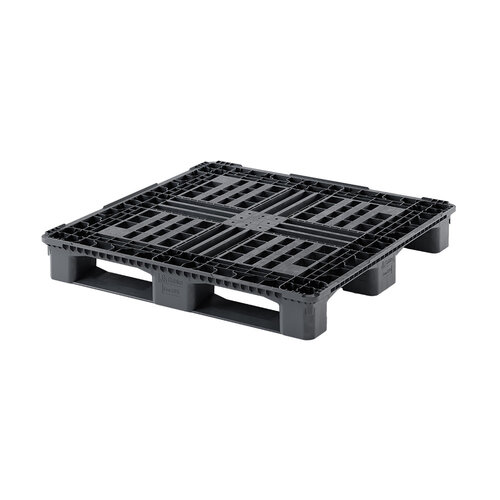 Palete de plástico CP3 robusto 1140x1140x150 mm - HDPE