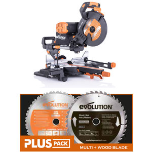 Evolution Power Tools Build Line MITRE SAW -  R255SMS-DB+