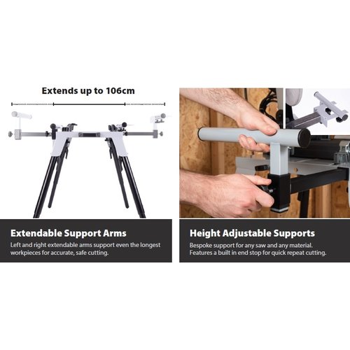 SUPPORT DE TRAVAIL POUR TRONCONNEUSE - CHOPSTAND - Evolution Power Tools  Benelux