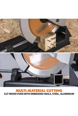 Evolution Power Tools Build Line CROSSCUT SAW RAGE R355CPS + UNIVERSAL CROSSCUT SAW STAND - CHOP STAND