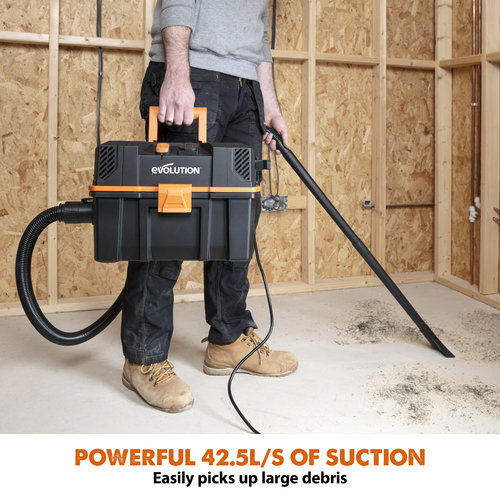 Evolution Power Tools Build Line WET & DRY VACUUM CLEANER