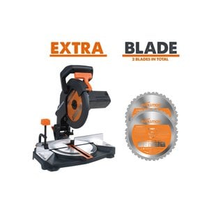 Evolution Power Tools Build Line PROMO R210 CMS +  1 EXTRA SAW BLADE