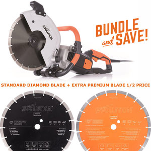 Evolution Power Tools Build Line PROMO R300DCT + EXTRA PREMIUM DIAMANTEE LAME 300 MM