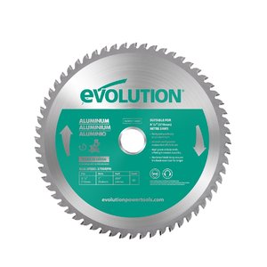 Evolution Power Tools Build Line LAME ALUMINIUM 210 MM - MS