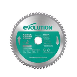 Evolution Power Tools Build Line ZAAGBLAD ALUMINIUM 210 MM - MS