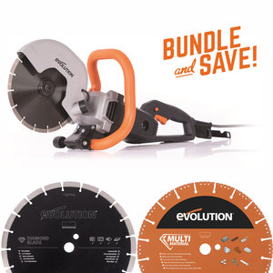 Evolution Power Tools Build Line PROMO R230DCT  + EXTRA  LAME MULTIMATERIAUX 230 MM