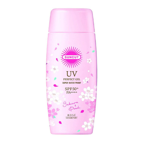 Kose Suncut UV Perfect Gel Super Water Proof SPF 50+ PA++++ Sakura Edition