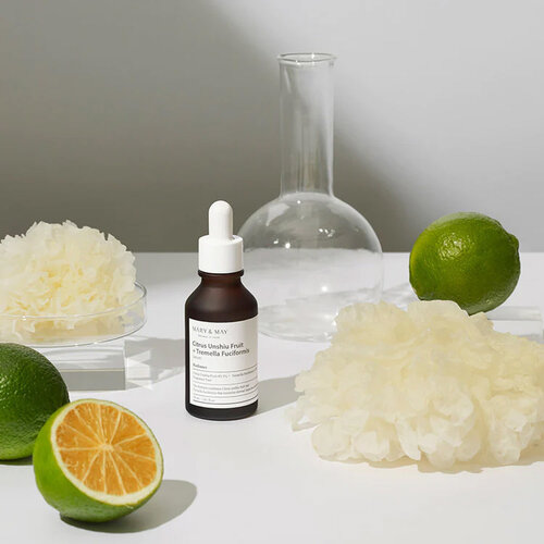 Mary & May Citrus Unshiu + Tremella Fuciformis Serum Mary & May Citrus Unshiu + Tremella Fuciformis Serum